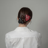 Rose Red Heart Clip