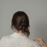 Graphite Black Heart Clip