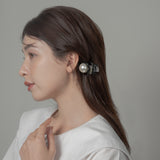 Black Big Pearl Hair Clip