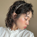 Silver Grey Studs Headband