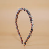 Narrow Headband Black Salmon