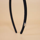 Tight Headband Silk Black