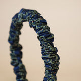 Gather Headband Metal Navy No Studs