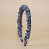 Gather Headband Silver Grey No Studs