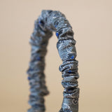 Gather Headband Silver Grey No Studs