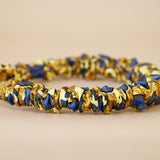 Gather Headband Yellow Blue No Studs