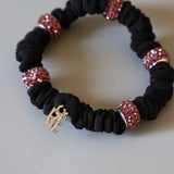 Silk Studs Pony Black Purple