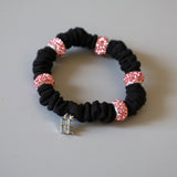 Silk Studs Pony Black Pink