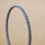 Tight Headband Lt.Grey Hide Dot No Studs
