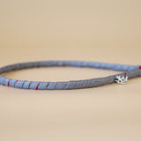 Tight Headband Lt.Grey Hide Dot No Studs