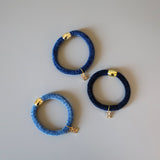 Daily Hair Pony Set Blue（3pcs）