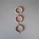 Daily Hair Pony Set Pink（3pcs）