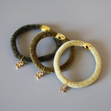 Daily Hair Pony Set Olive Green（3pcs）