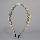 Clear Silver Headband