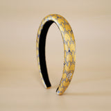 Slender Headband Yellow White