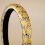 Slender Headband Yellow White