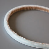 2 Tone Velvet Headband Lt.blue