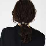 Wave Gold Hair Clip