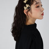 Lil Gold Heart 2pcs Hair Clip
