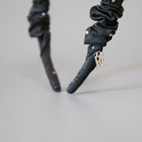 Gather Headband Grey Dot