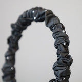 Gather Headband Grey Dot