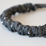 Gather Headband Grey Dot