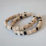 Rich Gather Headband Beige Dot