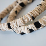 Rich Gather Headband Beige Dot