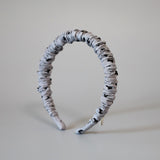 Gather Headband Gray Dot