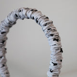 Gather Headband Gray Dot