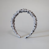 Gather Headband Gray Dot