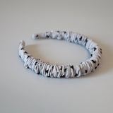 Gather Headband Gray Dot
