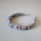 Gather Headband Gray Dot