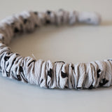 Gather Headband Gray Dot