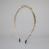 Silver Grey Studs Headband