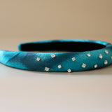 Slender Headband Blue Black