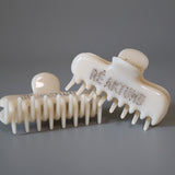 RÉ Stone Milkey White Hair Clip