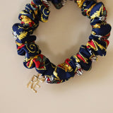 Silk Pony Navy Gold Red