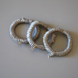 3pcs Silver Hair Pony