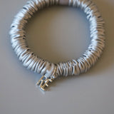 3pcs Silver Hair Pony