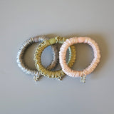 3pcs Silver Hair Pony