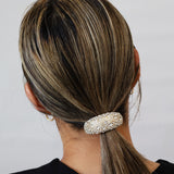 Half Moon Full Studs Gold Pony