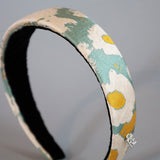 Thin Headband White Marble