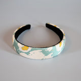 Thin Headband White Marble