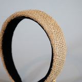 Thin Headband Brown Hemp