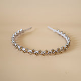 Narrow Studs Headband Beige