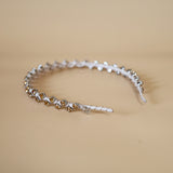 Narrow Studs Headband Beige