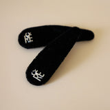 Black Velvet Hair Pin