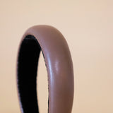 OG Headband Eco Brown Leather No Studs