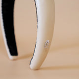 OG Headband Eco Beige Leather No Studs